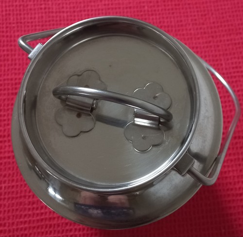 Edelstahl milchkanne mit - milchkanne,
