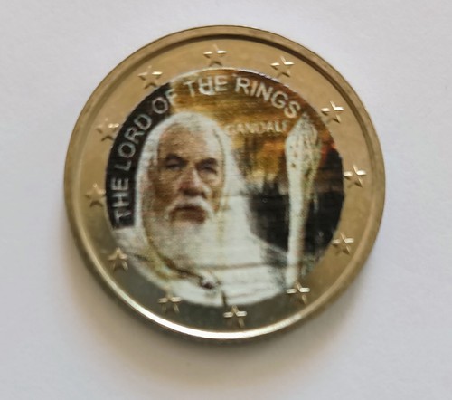 Euro münze gandalf the - 2,