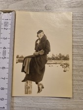 Foto, antik, Sehr hübsche Frau, Fichtenwalde 1935 (99)