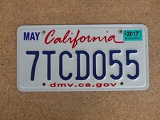 US-Kennzeichen California
