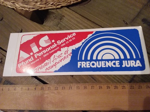 Alter aufkleber radio - aufkleber,