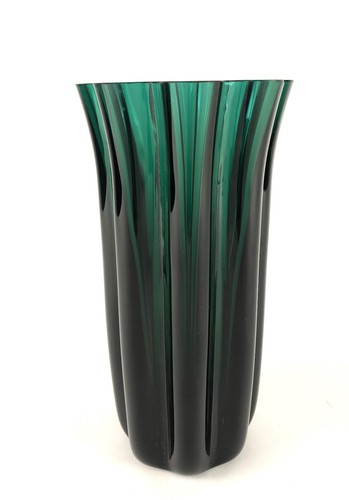 Elegante vintage glasvase - elegante,