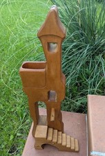 Kinderkram Burg – Turm mit Treppe (Ostheimer-Stil) – mit Brandstempel