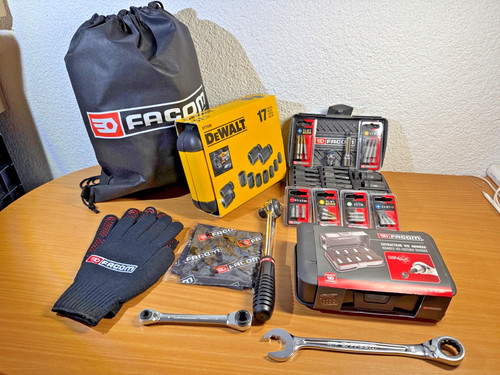 Facom sortiment knarre - sortiment;, 1/2"