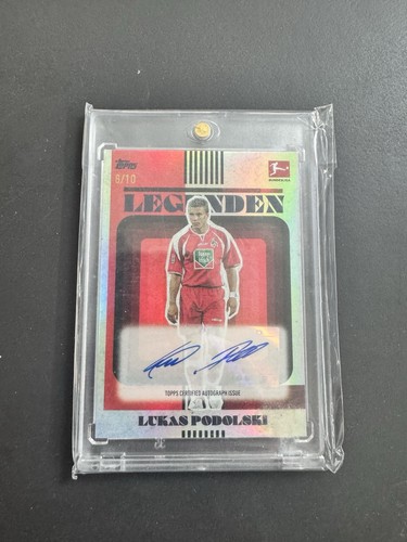 Topps lukas podolski - podolski, /10