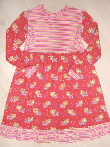 Jersey kleid 122 128 dreh - jersey,