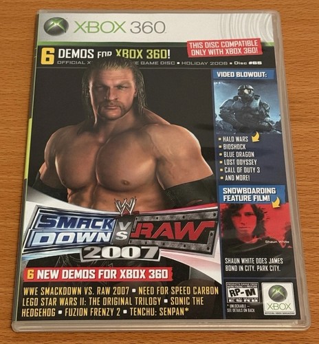 Microsoft xbox 360 demo - xbox, disc