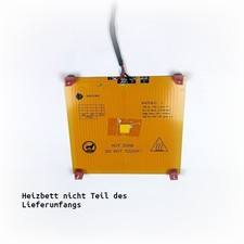 Silikondämpfer Heizbett