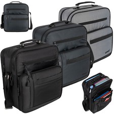 ELEPHANT Arbeitstasche Umhängetasche Messenger Flugbegleiter Herrentasche Blau.