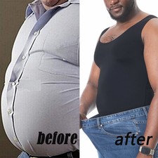 Herren Mieder Unterhemd Body