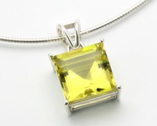 Lemoncitrin-Anhänger -