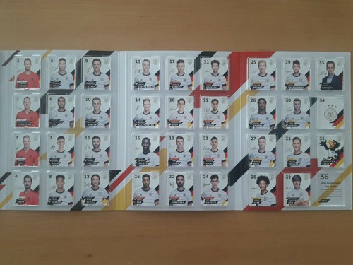Rewe fussball karten sammel - fussball,