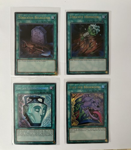 4 er set - yu-gi-oh!,