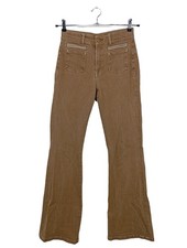 SALSA Jeansschlaghose Damen Jeans Gr. DE 34 hellbraun Casual-Look