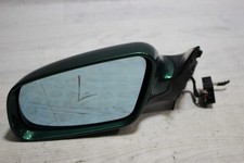 Aussenspiegel Seitenspiegel links Grün LZ6L / E1010594 Audi A4 B5 Bj,04