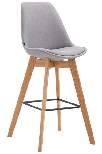 Barhocker metz stoff natura - stoff,