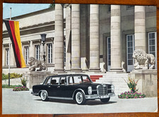 Prospekt 1963 Mercedes-Benz Pkw Typ 600 DER GROßE MERCEDES techn. Daten brochure