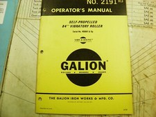 GALION  84 "  SELF PROPELLED