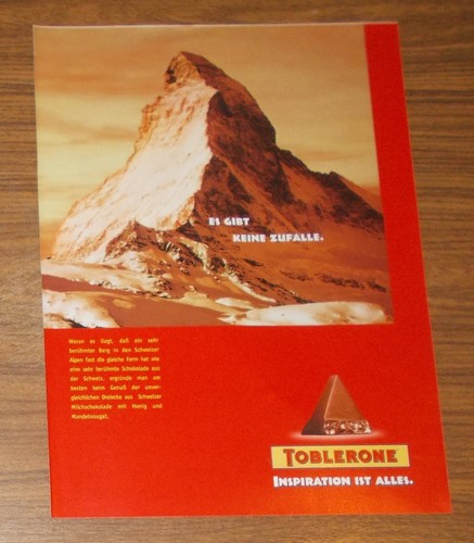 Seltene werbung toblerone - seltene,