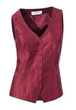 Weste Damenweste von Singh S Madan - Bordeaux Gr. 34 und Gr. 36  - NEU