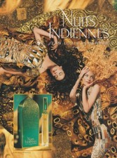 Werbepapier - Advertising Paper - Nuits Indiennes de Jean-Louis Scherrer