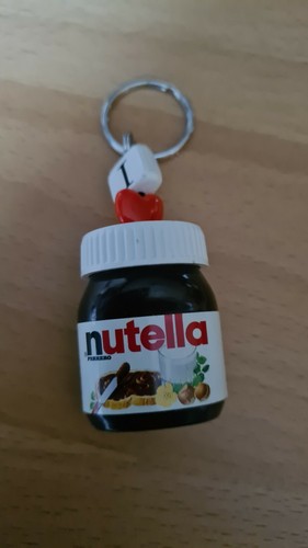 Nutella schlüsselanhänger - nutella,