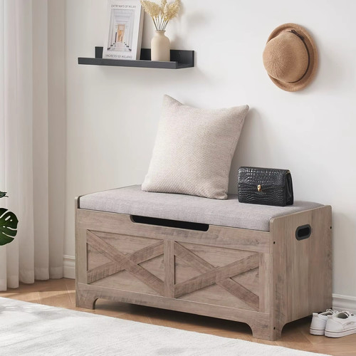 Eingangsbank aus holz mit - aus,