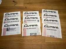 Porsche Carrera Zeitung für Mitarbeitende 1984 - 1986 Nr. 1 - 10