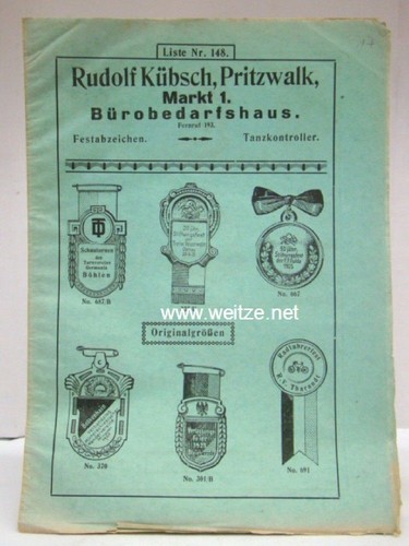 Festabzeichen - ,