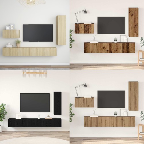 Vidaxl tlg schrank set - vidaxl, 4-tlg.