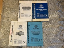 Bergmann Crown Unterlagen Spielableitung Set Superfighter Komplett 4 Stück