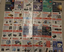 Make Magazin 24 Hefte 2022 bis 2025 + c't elektor Make Sonderhefte