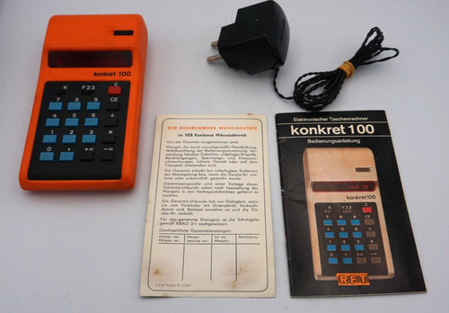 Ddr taschenrechner konkret - ddr,