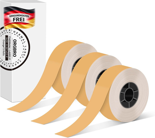 Thermo etikettenband x - mm,