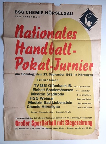 Altes plakat 1956 bsg - altes,