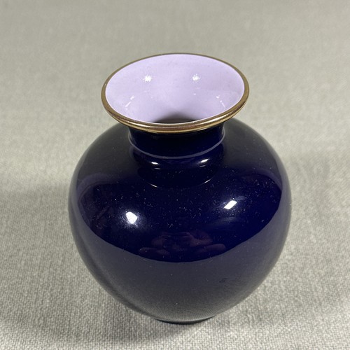 Vase blau 353 - vase, h