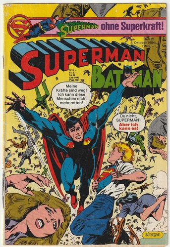 Superman 21 1984 ohne - #21/1984,