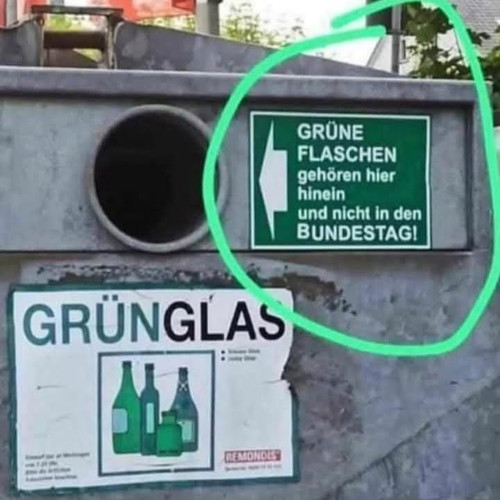 10x grüne flaschen - 10x,