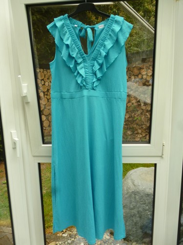 Kleid damen türkis - türkis, gr