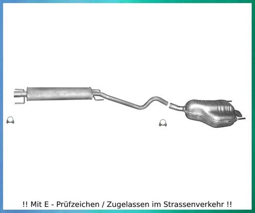 Auspuffanlage für opel astra - für,