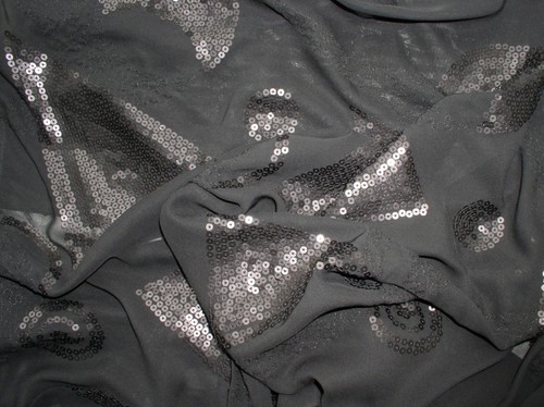Chiffonbestickt mit - chiffon(schwarz)bestickt,