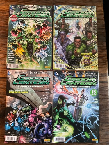 Green lantern comics panini - lantern,