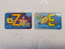 2 Magnete Kühlschrankmagnet Kiri Sponge Bob Buchstaben