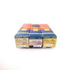 3 X ECL86 MINIWATT-DARIO