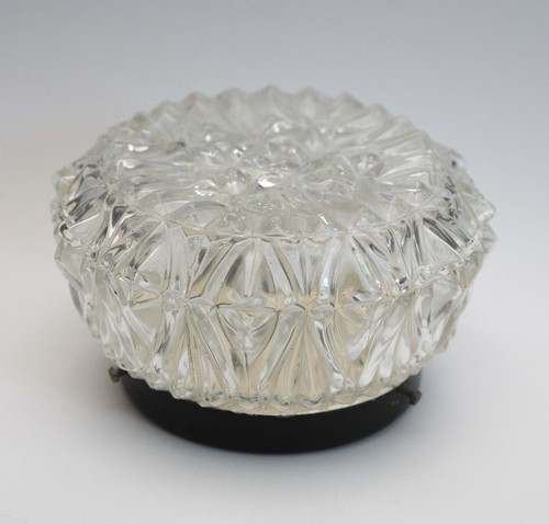 Vintage 60er 70er glas lampe - 70er,