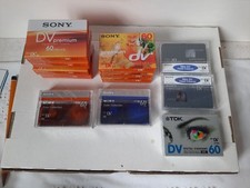 10x Mini DV Video Kassetten Sony TDK + 2x Reinigungskassette Head Cleaner OVP