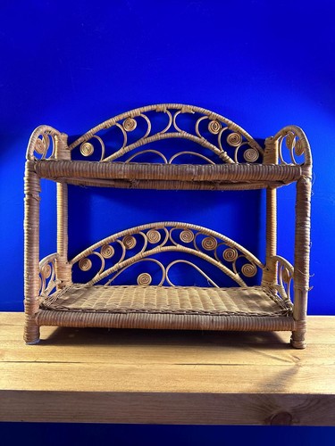 Vintage 70er jahre boho - jahre, rattan