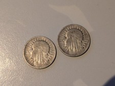 Polen 2 Zloty, 1933, Silber Münzen 