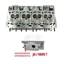 Zylinderkopf + Ventile für VW Seat Skoda 1.4 BKY 036103264BX 75PS 55kW