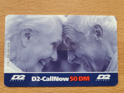 Telefonkarte 1999 callnow - 1999, d2-callnow